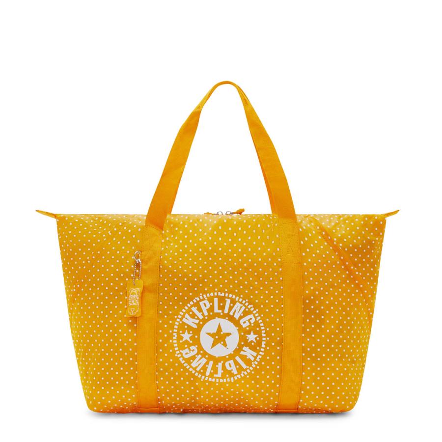 kipling（キプリング） 公式 トートバッグ TOTEPACK(Soft Dot Yellow 