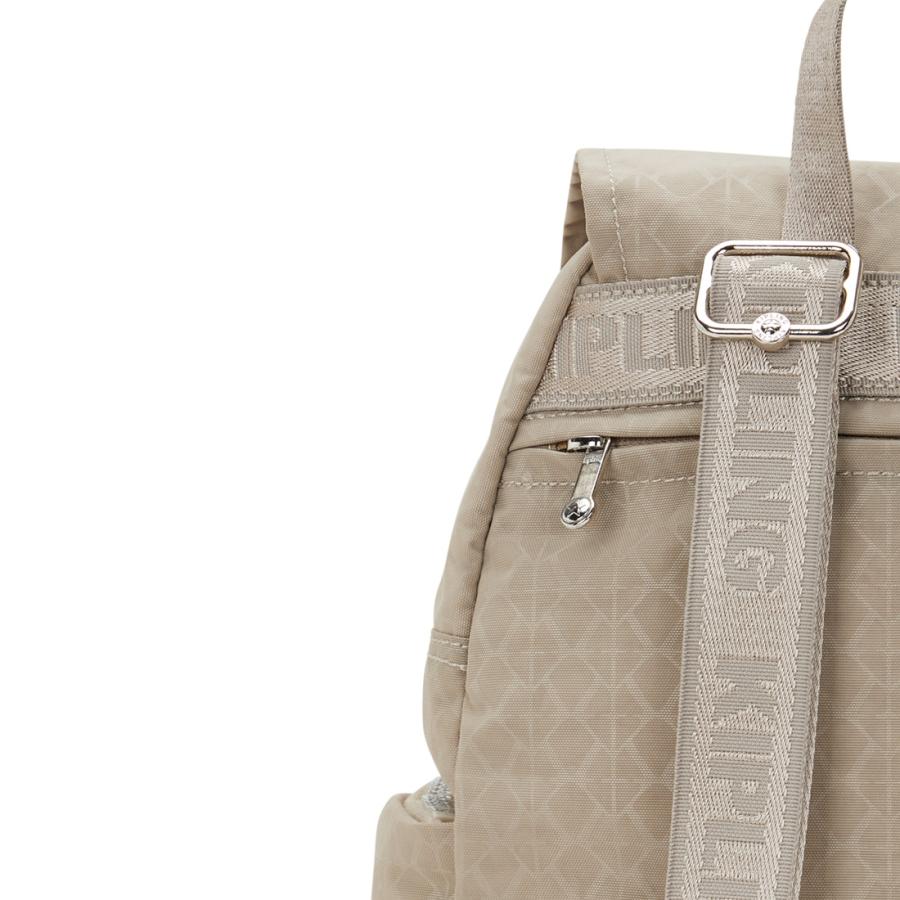 キプリング 公式 リュック バックパック CITY ZIP S(Glorious Be Sil) シティジップエス(グロリアスベージュシルバー) KI735442N 　期間限定価格 2026/7/26 まで | kipling | 05