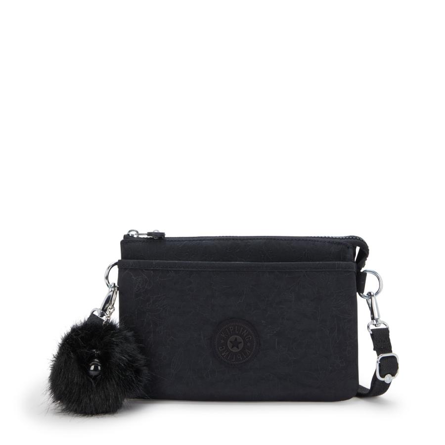 kipling（キプリング） 公式 ショルダーバッグ RIRI(Black Floral Em