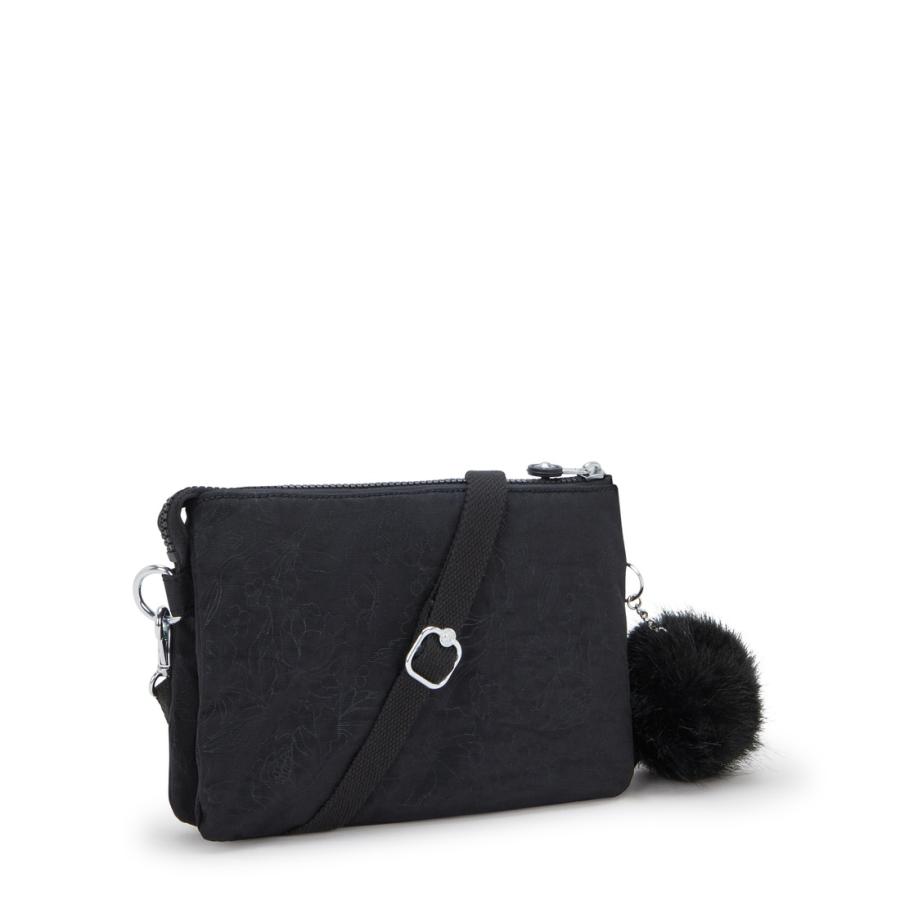 kipling（キプリング） 公式 ショルダーバッグ RIRI(Black Floral Em