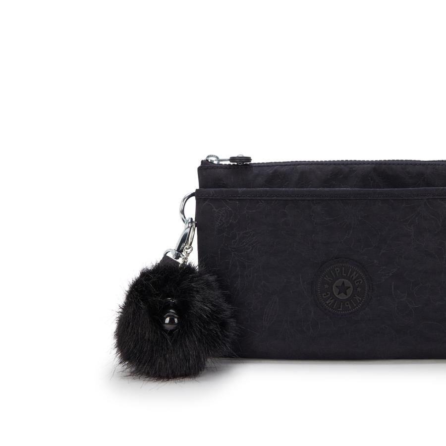 kipling（キプリング） 公式 ショルダーバッグ RIRI(Black Floral Em 