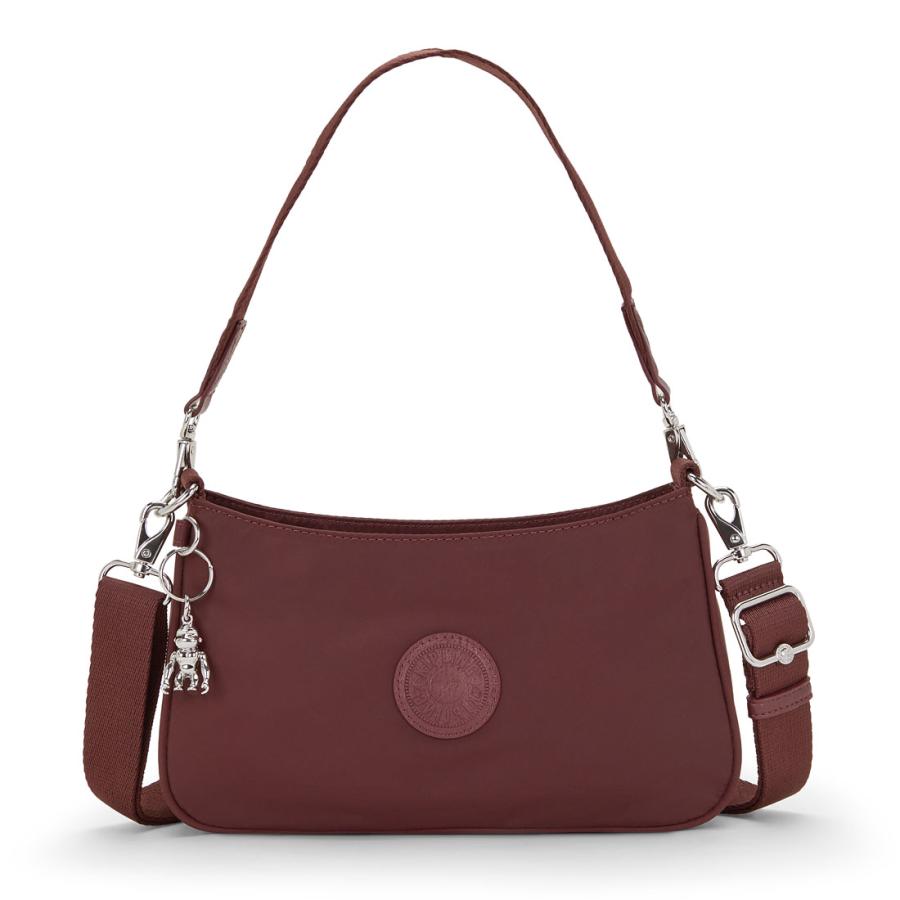 キプリング 公式 ショルダーバッグ LAURI(Deep Aubergine) ラウリ(ディープオバジン) KI76085LC パッカ コレクション｜kipling｜06