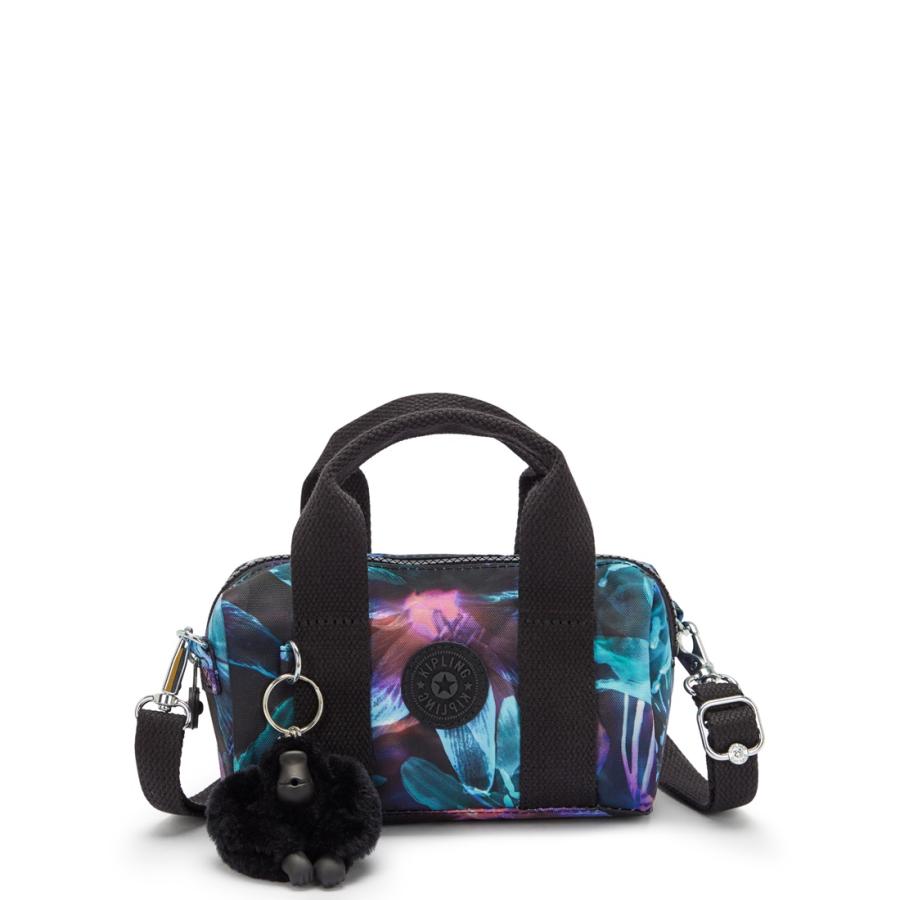 キプリング 公式 ポーチ BINA MINI(Spectral Orchid) ビーナミニ(スペクタルオーキッド) KI77707DP ベーシックプリント コレクション | kipling