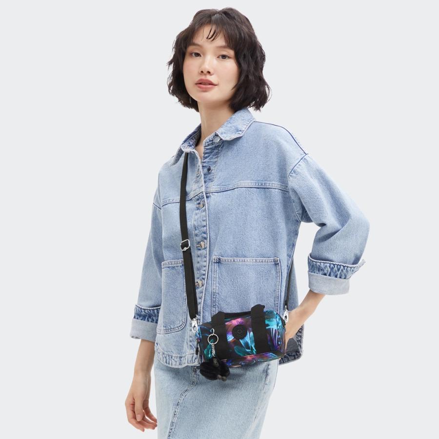 キプリング 公式 ポーチ BINA MINI(Spectral Orchid) ビーナミニ(スペクタルオーキッド) KI77707DP ベーシックプリント コレクション | kipling | 05