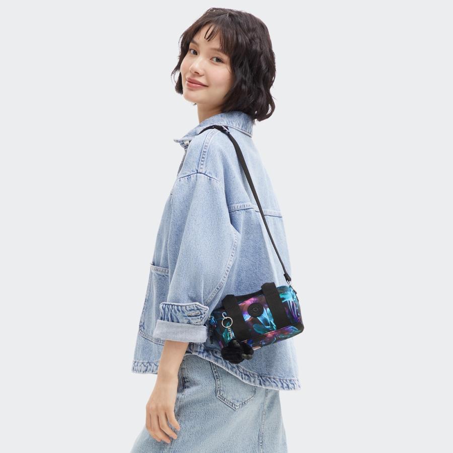 キプリング 公式 ポーチ BINA MINI(Spectral Orchid) ビーナミニ(スペクタルオーキッド) KI77707DP ベーシックプリント コレクション | kipling | 06