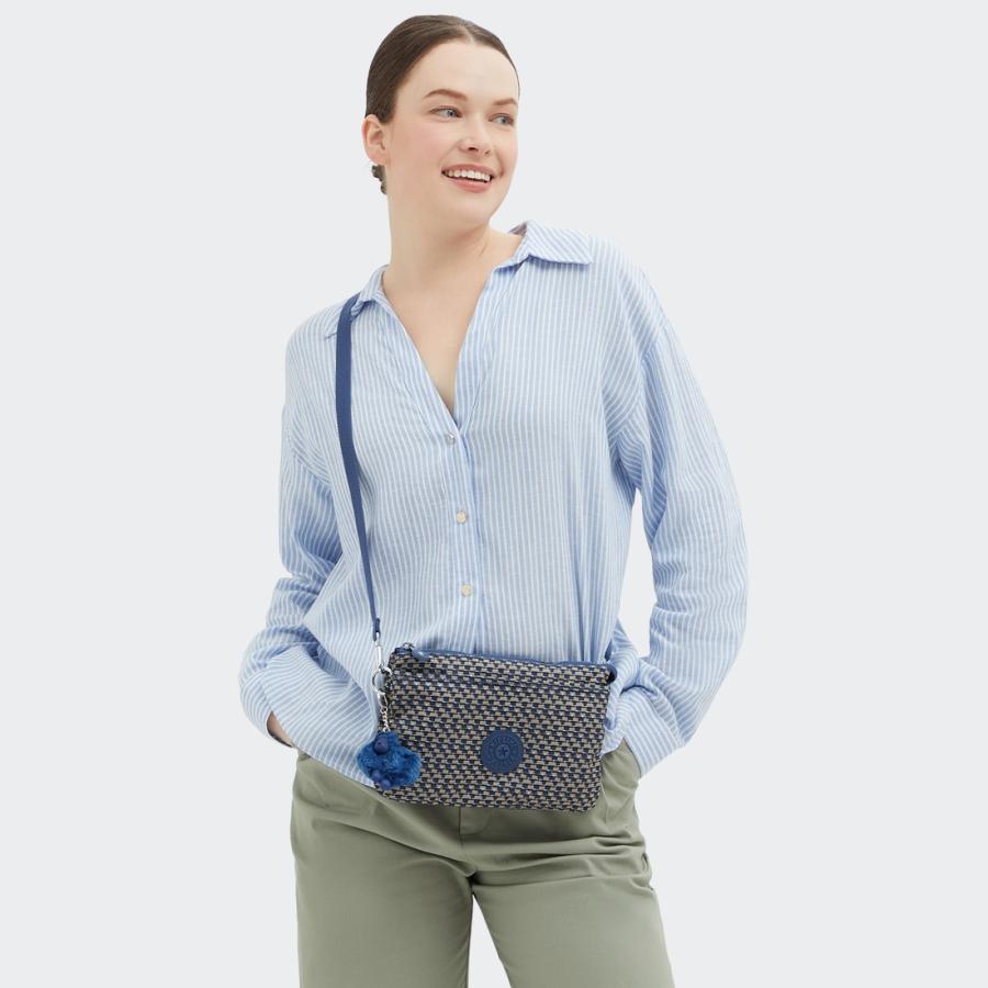 キプリング 公式 ショルダーバッグ RIRI(Blue on Wire) リリ(ブルーオンワイヤー) KI77809PC ベーシックプリント コレクション | kipling | 06