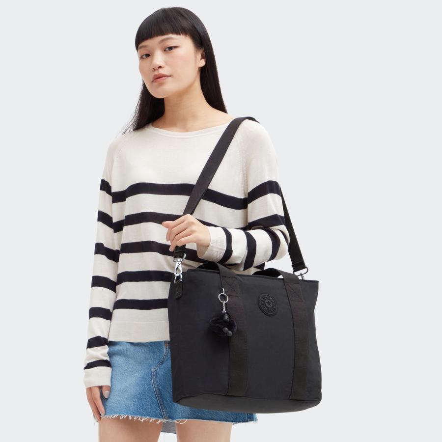 kipling（キプリング） 公式 トートバッグ MINTA L(Black Noir 