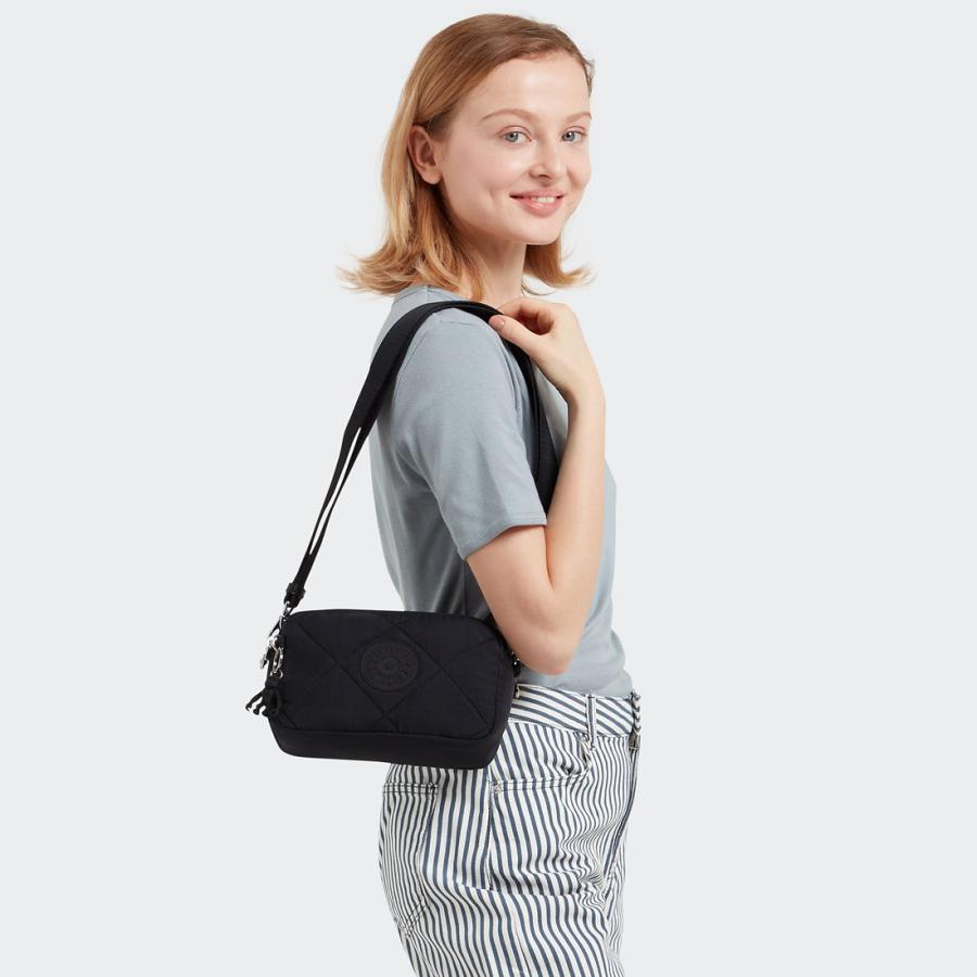 kipling キプリング 公式 ショルダーバッグ MILDA(Cosmic Black kipling キプリング 公式 ショルダーバッグ MILDA(Cosmic Black