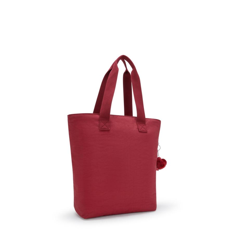 キプリング 公式 トートバッグ HANIFA(Funky Red) ハニファ(ファンキーレッド) KI79374SS ベーシック コレクション | kipling | 01