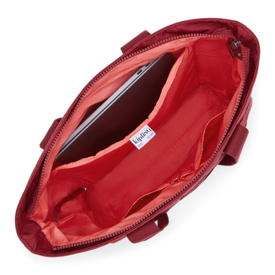 キプリング 公式 トートバッグ HANIFA(Funky Red) ハニファ(ファンキーレッド) KI79374SS ベーシック コレクション | kipling | 02