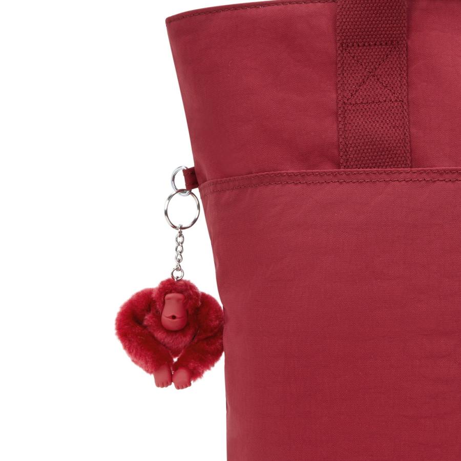 キプリング 公式 トートバッグ HANIFA(Funky Red) ハニファ(ファンキーレッド) KI79374SS ベーシック コレクション | kipling | 04