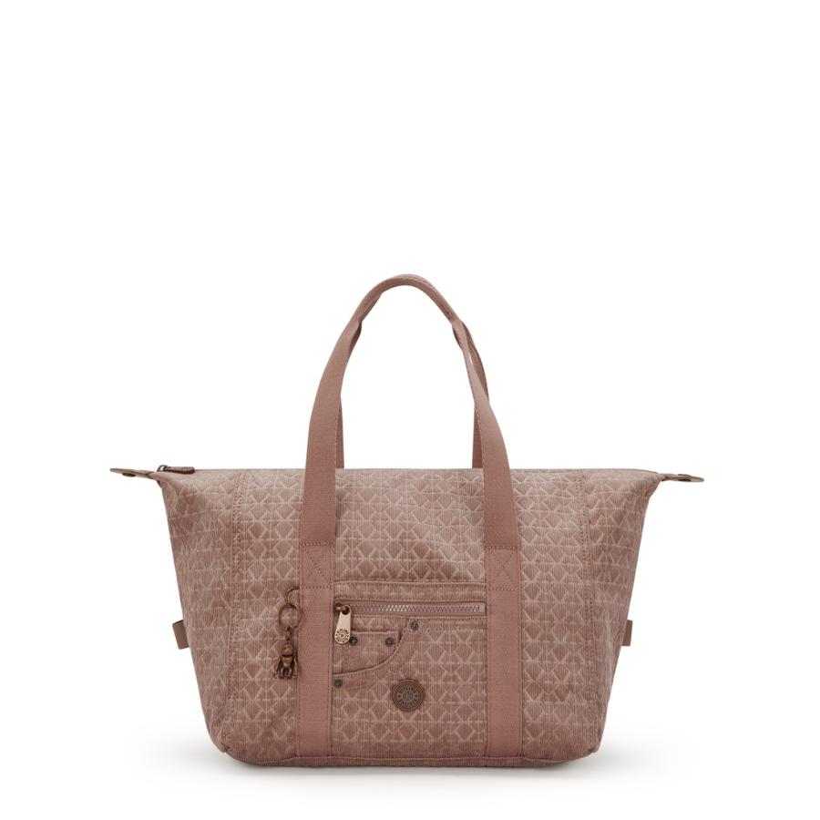 kipling（キプリング） 公式 ボストンバッグ CASUAL ART(Sign Brown