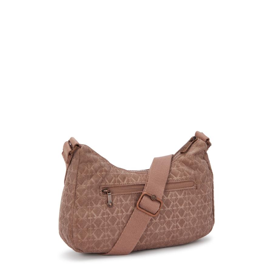 kipling（キプリング） 公式 ショルダーバッグ KENDA(Sign Brown Cord