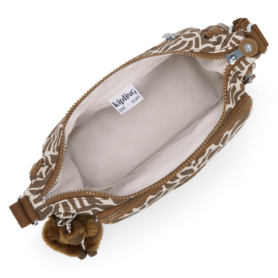キプリング 公式 ショルダーバッグ GABBETTE S(Cocktail Khaki) ギャビエッティエス(カクテルカーキ) KI81179GD ベーシックプリント コレクション | kipling | 02