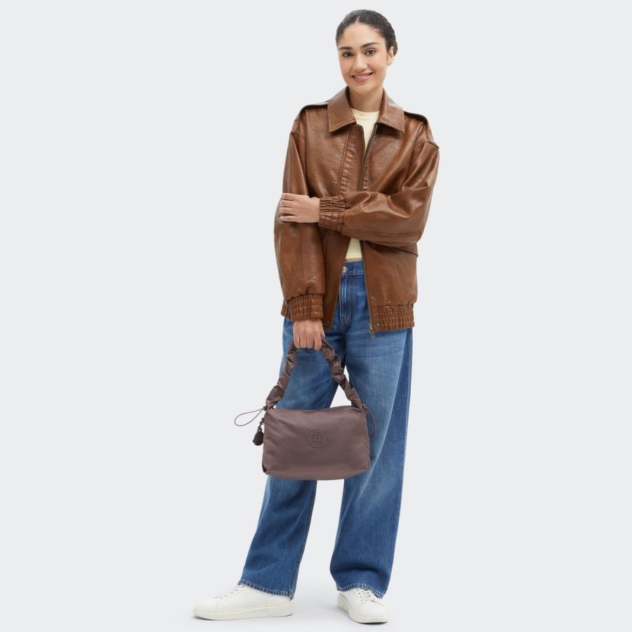 キプリング 公式 ハンドバッグ ELENI M(Simply Mocha) エレニエム(シンプリーモカ) KI81187DG 　期間限定価格 2026/9/27 まで | kipling | 05