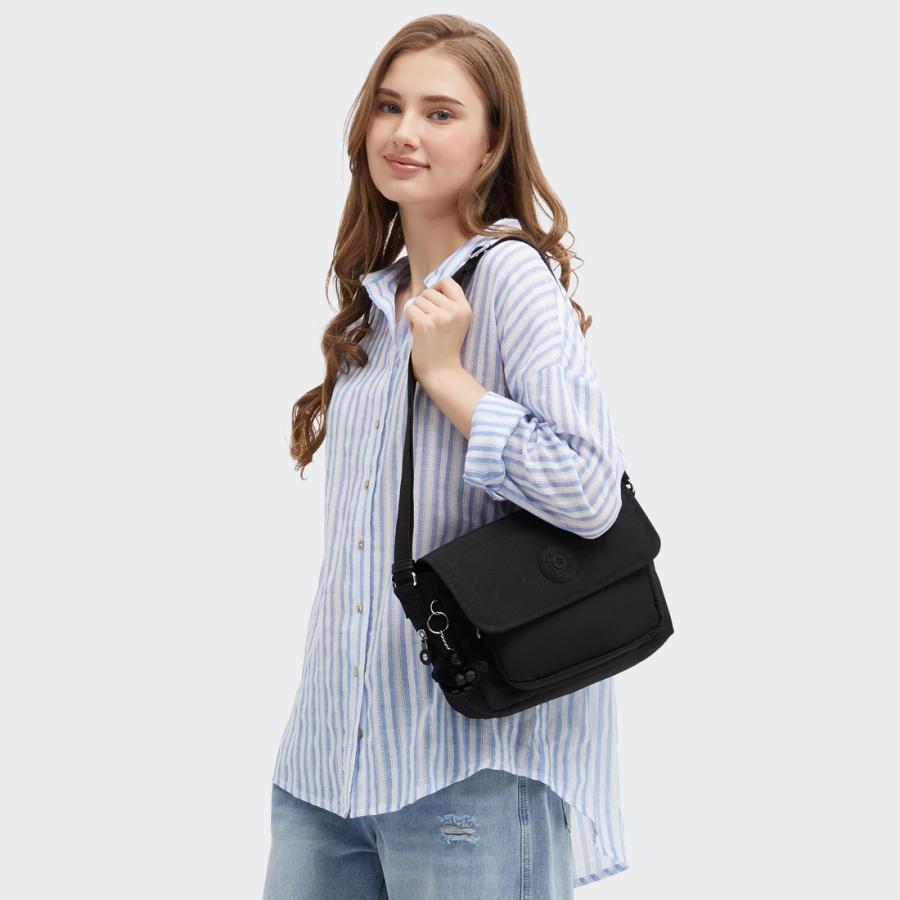 キプリング 公式 ショルダーバッグ DALMA(Black Noir) ダルマ(ブラックノワール ) KI8123P39 ベーシック コレクション | kipling | 06