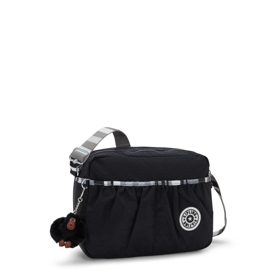 キプリング 公式 ショルダーバッグ AILEEN(Retro Black Str) アイレーン(レトロブラックストライプ) KI81549MF ベーシック コレクション | kipling | 03
