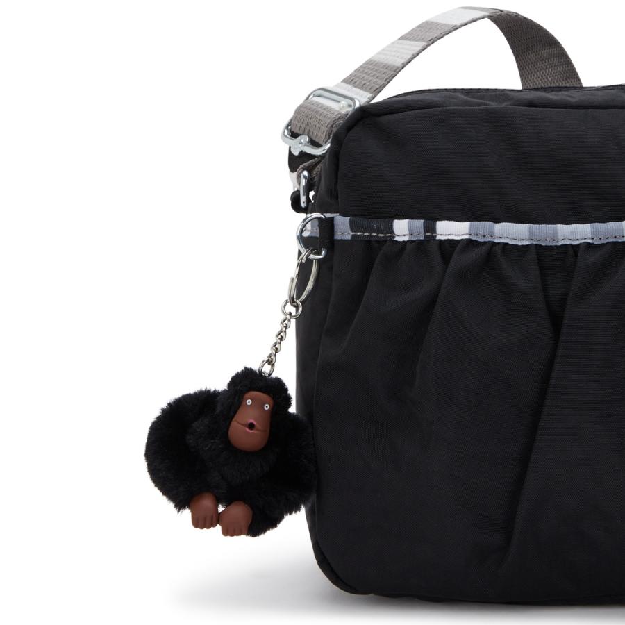 キプリング 公式 ショルダーバッグ AILEEN(Retro Black Str) アイレーン(レトロブラックストライプ) KI81549MF ベーシック コレクション | kipling | 04