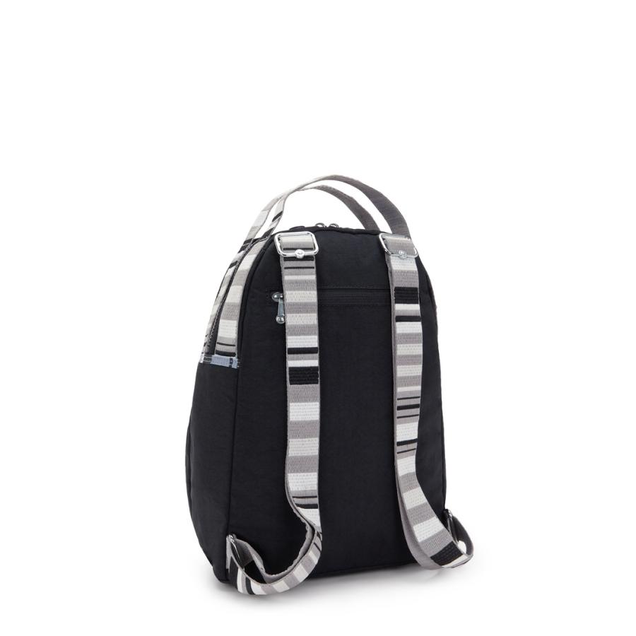 キプリング 公式 リュック バックパック NOONEY(Retro Black Str) ノーニー(レトロブラックストライプ) KI81699MF ベーシック コレクション | kipling | 01