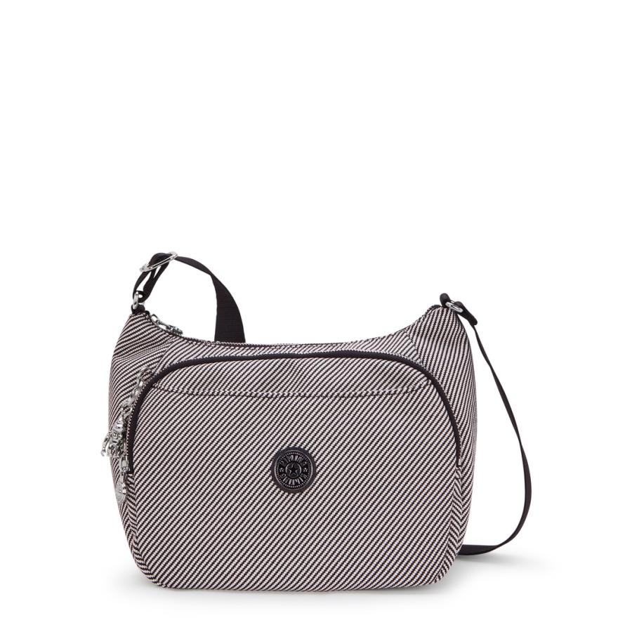 【販売終了】kipling キプリング CAI ショルダーバッグ kipling（キプリング） 公式 ショルダーバッグ CAI(Black Stripe WF