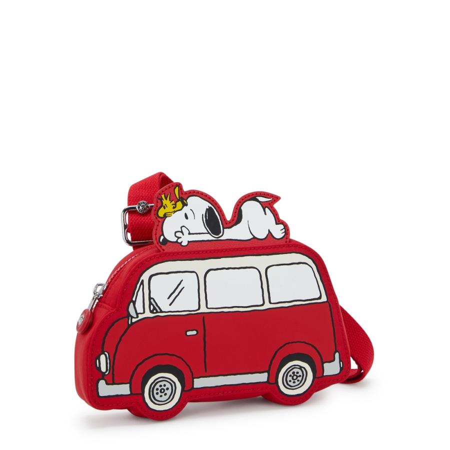 キプリング 公式 ショルダーバッグ VAN BAG(Restless Red) KIPLING X PEANUTS バンバッグ(レストレスレッド) KI98264RR スヌーピー | kipling | 03