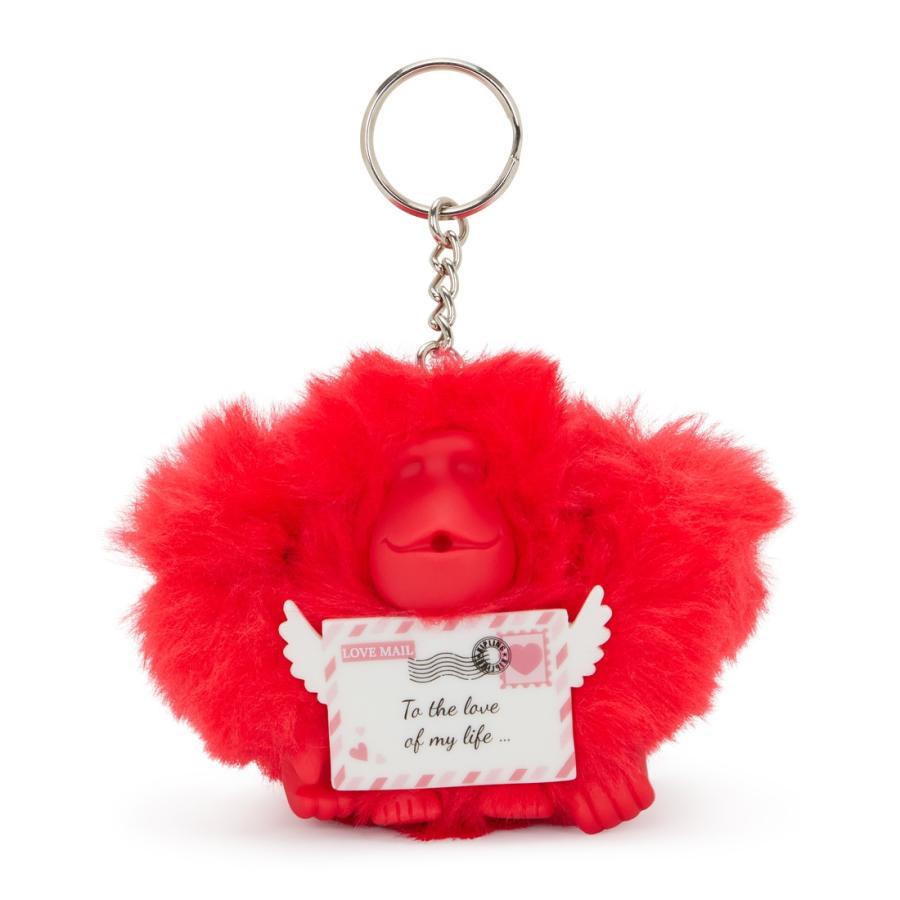 キプリング 公式 アクセサリー VALENTINE LETTER MONKEY(Letter Red) ヴァレンタインレターモンキー(レターレッド) KI98325BW STYLE IT コレクション | kipling