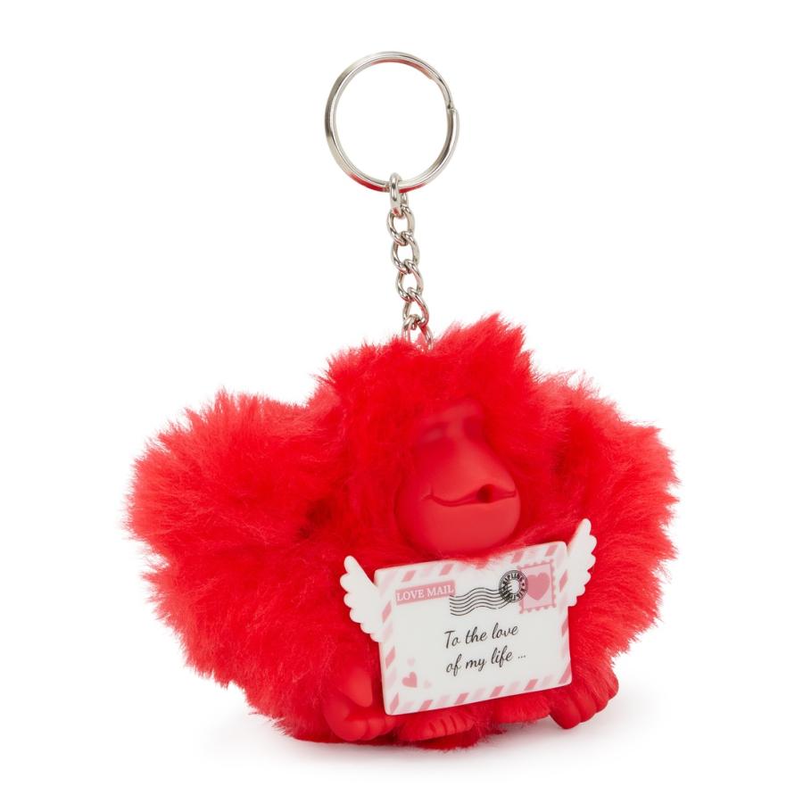 キプリング 公式 アクセサリー VALENTINE LETTER MONKEY(Letter Red) ヴァレンタインレターモンキー(レターレッド) KI98325BW STYLE IT コレクション | kipling | 01