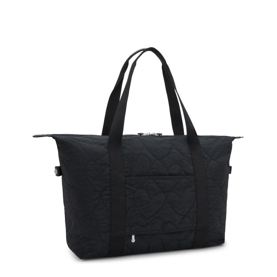 キプリング 公式 ボストンバッグ ART M(Many Hearts Bla) アートエム(メニーハーツブラック) KI98572KN ヴァレンタインコレクション | kipling | 01