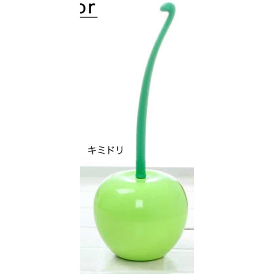 トイレブラシ トイレ洗浄ブラシ ブラシ さくらんぼ型 可愛い キュート おしゃれ インテリア 洗浄ブラシ トイレ用品 お掃除 トイレ掃除 Ki No 370 Kira Bsmile 通販 Yahoo ショッピング