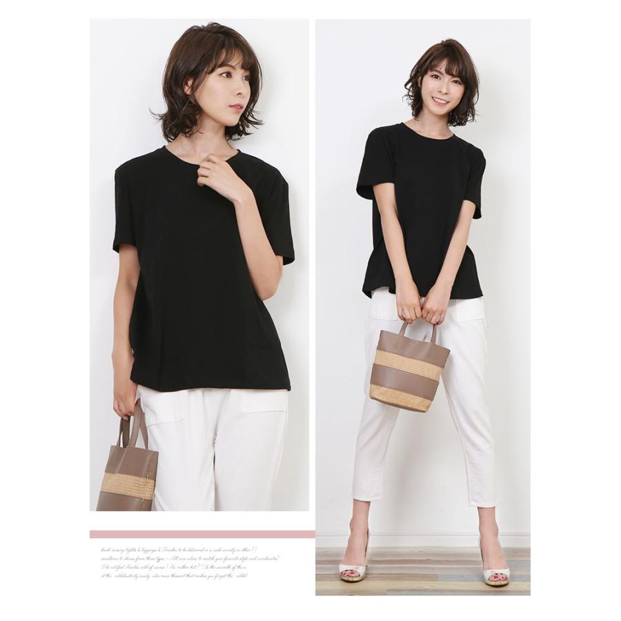 レディース トップス 大人カジュアル 春 夏 着こなし おしゃれ シンプルコーデ 半袖 無地 Tシャツ カラーtシャツ コットン100 ベーシック 5 Clt0066 Kirakirashop By Kg Market 通販 Yahoo ショッピング