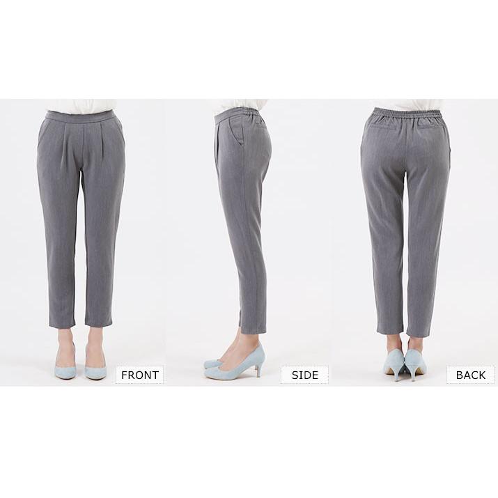 テーパードパンツ レディース ストレッチ きれいめ アンクル丈 秋冬 イージーパンツ ストライプ ボトムス パンツ 30代コーデ 8 Cnb0072 Kirakirashop By Kg Market 通販 Yahoo ショッピング