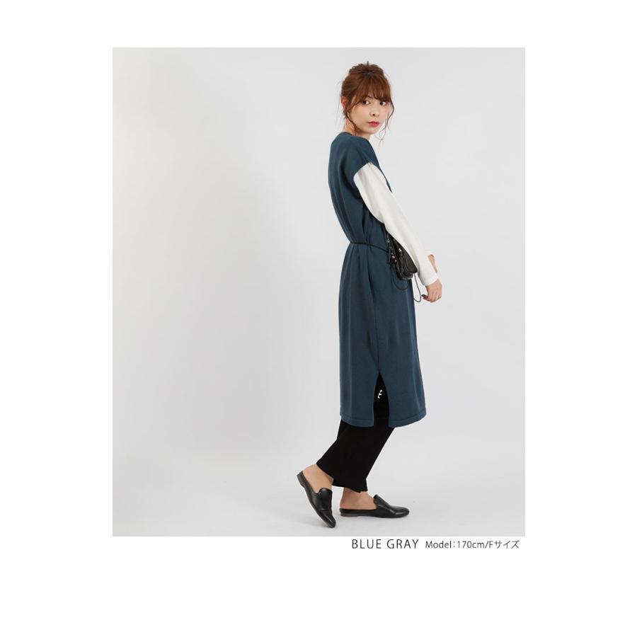 ロングワンピース ニットワンピース 春 夏 ストレート ロング丈 ミモレ丈 フレンチスリーブ 半袖 シンプル ベーシック 無地 着回し きれいめ Cot0054 Kirakirashop By Kg Market 通販 Yahoo ショッピング