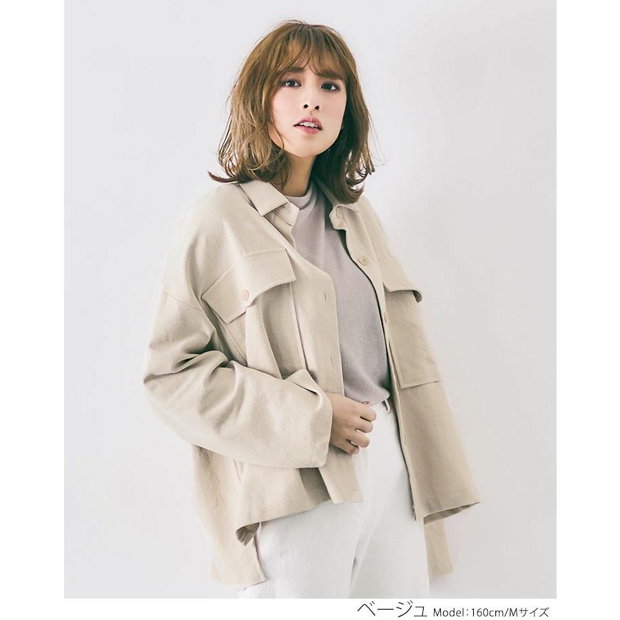 シャツジャケット Cpoジャケット 春夏 レディース アウター トップス ツイルジャケット ビッグシルエット ライトアウター 薄手 シンプル Jkd0007 Kirakirashop By Kg Market 通販 Yahoo ショッピング