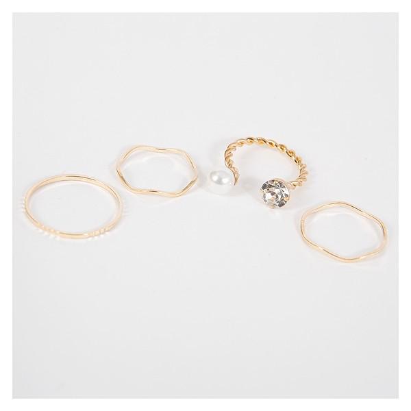 レディース 小物 アクセサリー ジュエリー 指輪 7号 10号 16号 ファランジリング オープンリング ウェーブ ラインストーン ビジュー パール シンプル 大人 2 Kgf0285 Kirakirashop By Kg Market 通販 Yahoo ショッピング