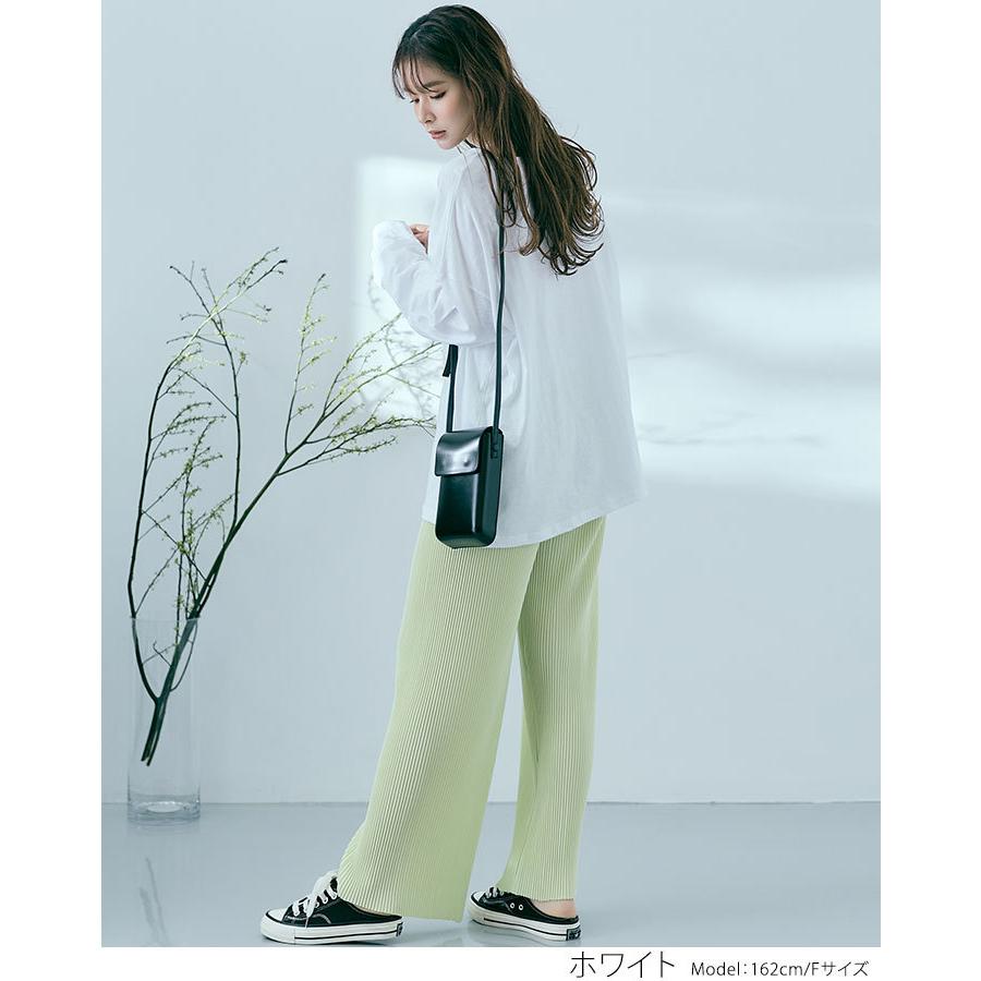 流行に TODAYFUL スラブコットンロングTシャツ ロンT 長袖 カットソー