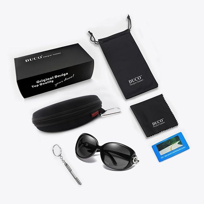 正規代理店】[DUCO] サングラス レディース 偏光レンズ sunglasses 
