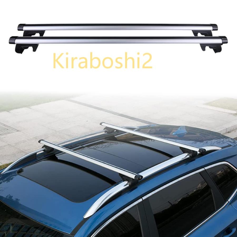 クロスバー メルセデスベンツ ML 20122016 ラゲッジキャリア ルーフラック レールキャリア ロック可能 2個
