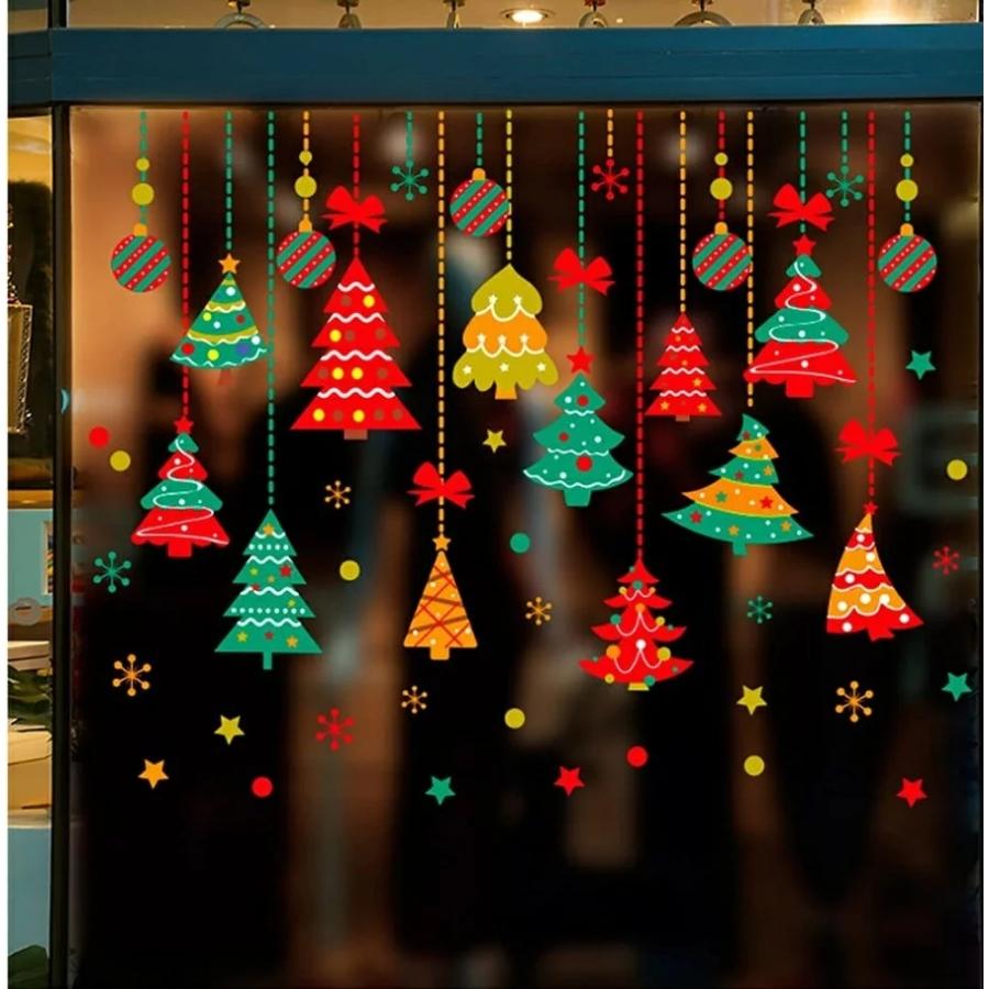 ウォールステッカー クリスマス ショーウインドー 窓飾り 壁紙 クリスマス 装飾 クリスマスツリー Vo Sds11 Si Kirabosistore2 通販 Yahoo ショッピング