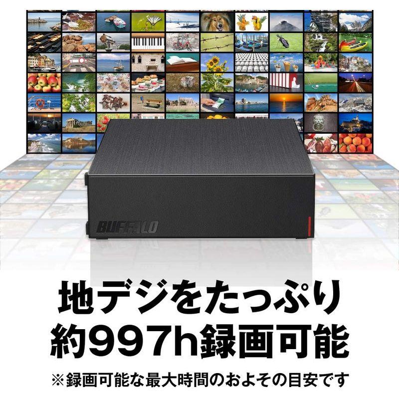 BUFFALO USB3.2(Gen.1)対応外付けHDD 8TB ブラック HD-LE8U3-BA｜kirakira-cyura-shop2｜04