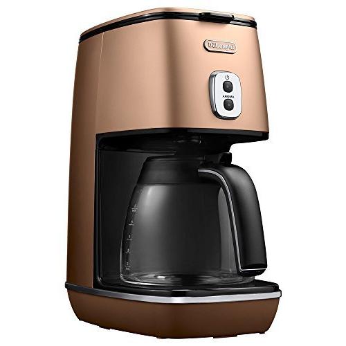 福袋特集 2022 デロンギ(DeLonghi) ディスティンタコレクション スタイルコッパー アロマモード搭載 ドリップコーヒーメーカー コーヒーメーカー