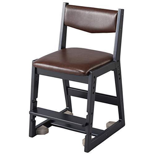 【返品送料無料】 BG/ダークブラウン 学習椅子 KOIZUMI(コイズミ学習机) サイズ：W425×D456〜490×H774mm ルトラ SH435・465・495・525mm(外寸) キッズチェア、学習椅子