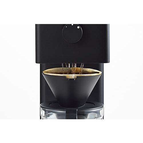 ツインバード 全自動コーヒーメーカー ミル付き コーン式 6杯用 蒸らし