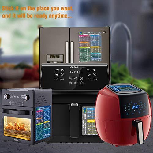 Hiweix エアフライヤー マグネット式チートシートセット エアフライヤー アクセサリー 料理時間チャート エア A B08pkty71m きらきら美らshop 通販 Yahoo ショッピング