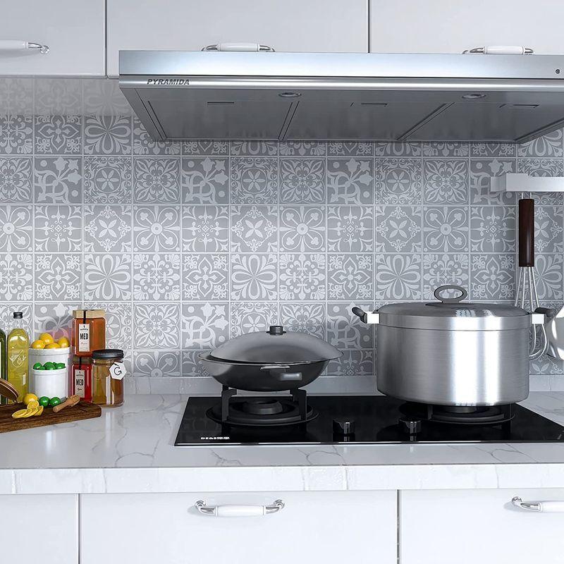 Morcart タイルシール キッチン 耐熱 洗面所 防水 モロッカン モザイク リメイクシート はがせる 剥がせる 壁紙シール 30 4 Kirakira工房 通販 Yahoo ショッピング