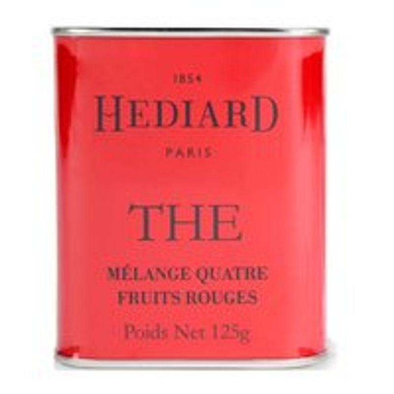人気4種の赤い果実の エディアール フォーレッドフルーツフランス直輸入 粉末、インスタント紅茶