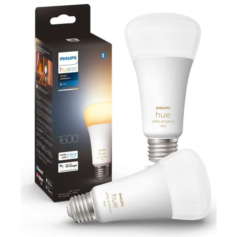 【NEW限定品】 Alexa対応 100W形相当 E26 スマートLED電球 Hue(フィリップスヒュー) Philips 昼白色 ラン ライト 照明 電球色 LED電球、LED蛍光灯
