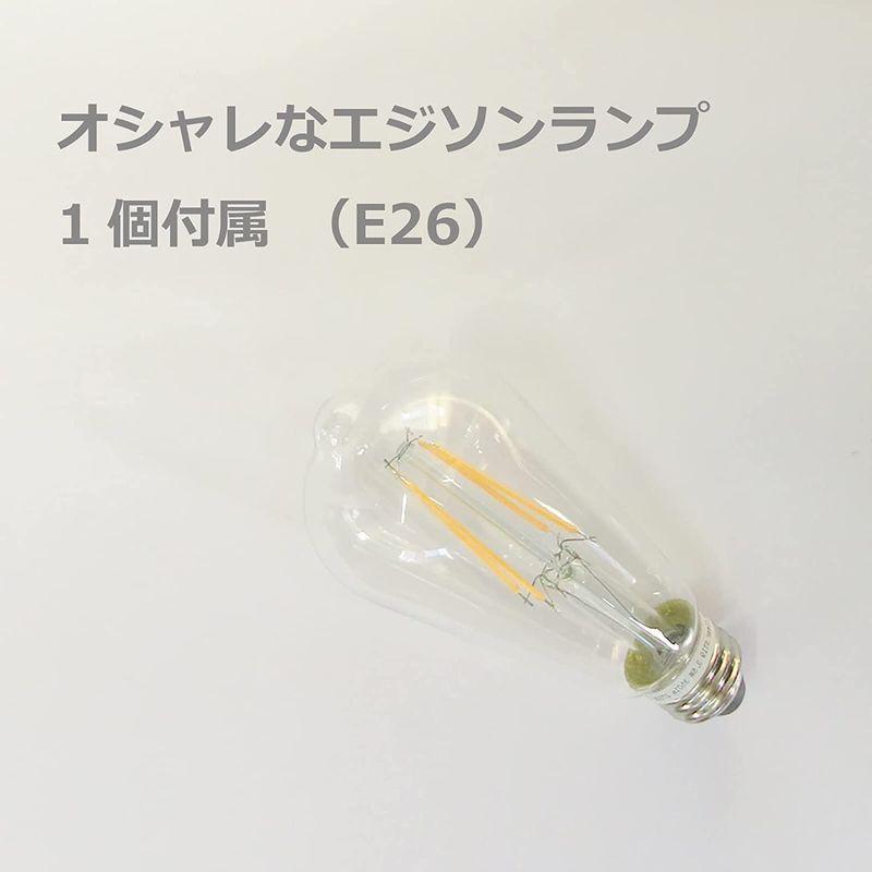 タキズミ ペンダントライト LEDフィラメント形電球付属 ラタンセード 