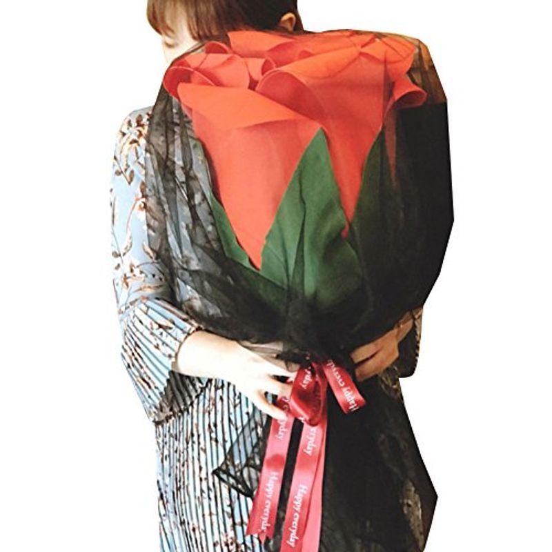売り出しオーダー Pomaikai 大きい バラ 造花 サプライズ プレゼント 誕生日 結婚記念日 プロポーズ フラワーギフト 赤 安い初売 Miracleleaffl Com