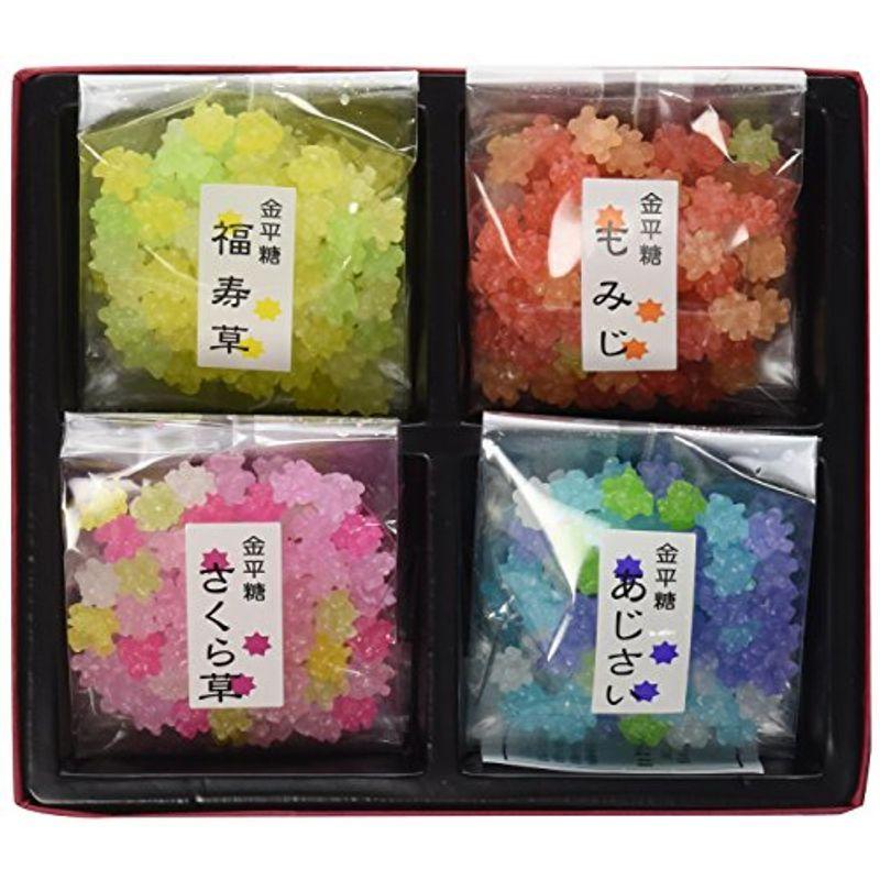 大人気 豆富本舗京都 四季のうつろい 金平糖 四季 40ｇ 4袋入