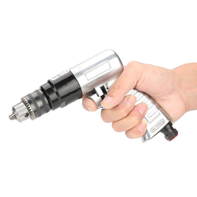 最安 エアドリル 空気圧ドリル 3 8 1700rpm超高速デュアル可逆エアードリル可逆回転ドリル穴あけ用エアードリル工具 リバ エアパワードリル その他電動工具 Www Maketheleapcoaching Com